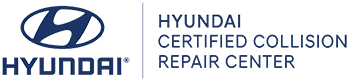 Hyundai certified collision repair shop logo